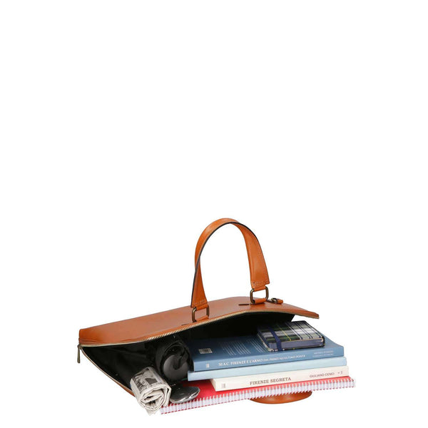 Women's Document Holder Bag in Leather 37 x 27 x 7 Cm - 9033