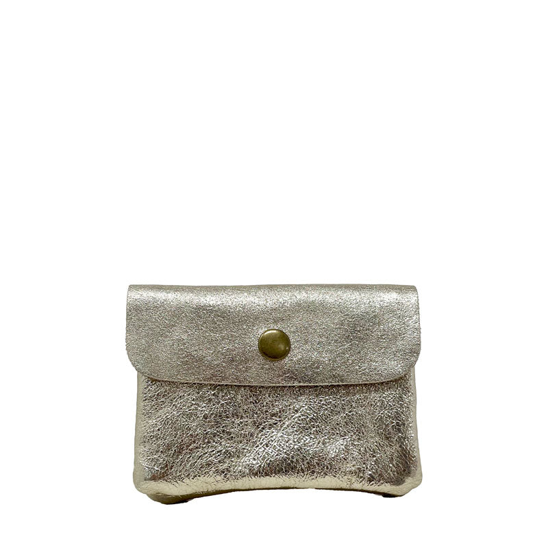 Leather Card or Coin Holder for Women - K007