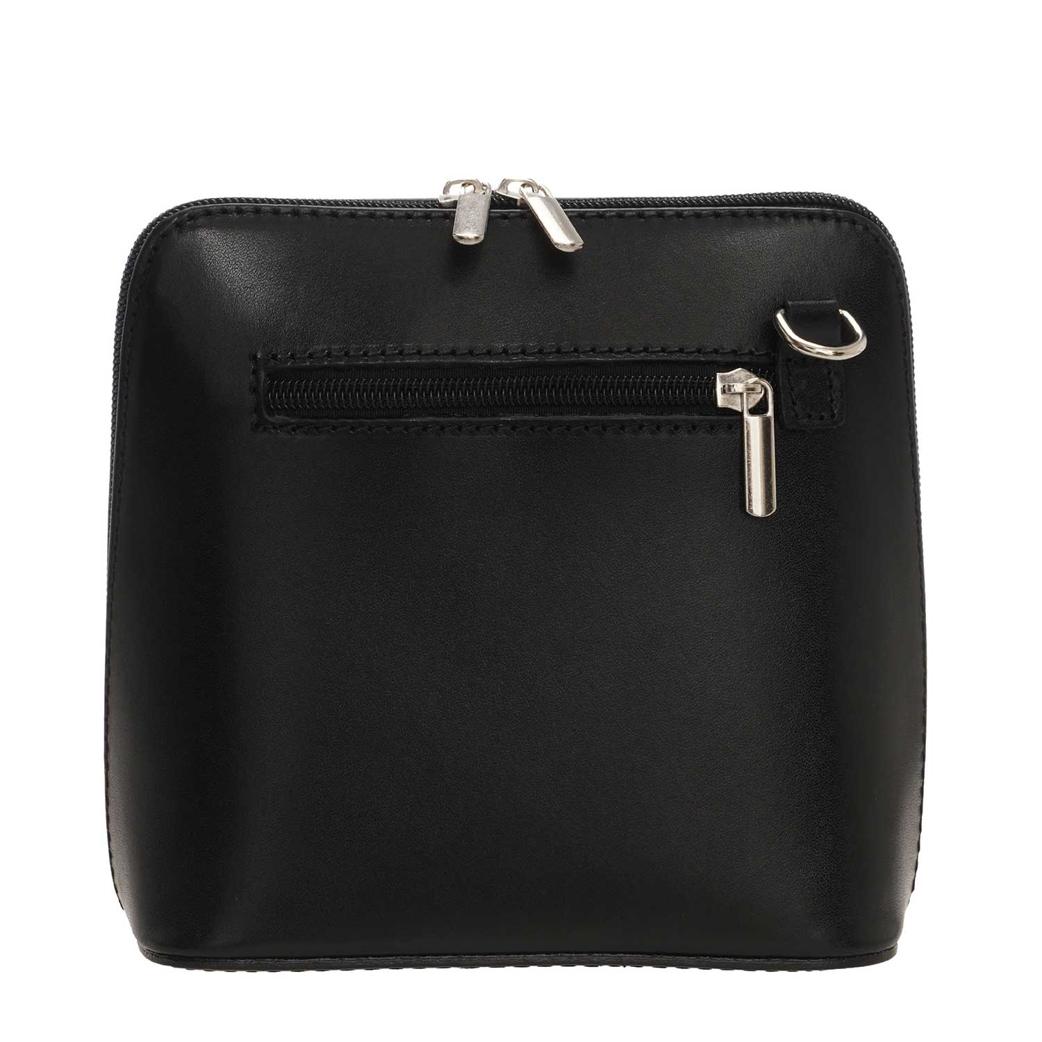 Unisex Leather Crossbody Bag - 17 x 17 x 9 Cm - 133