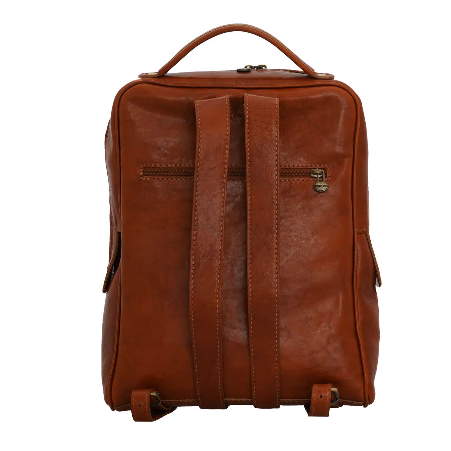 Unisex calfskin backpack - 25 x 35 x 8 Cm - 555