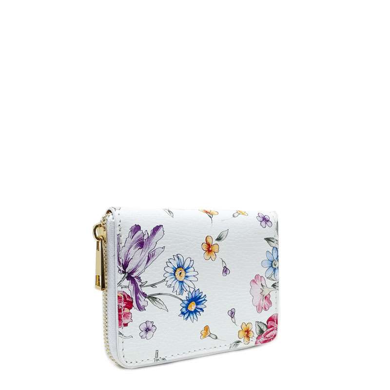 Small Floral Pattern Women's Wallet - 10031