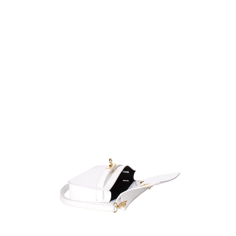 Small clutch bag with clasp closure - 7145.