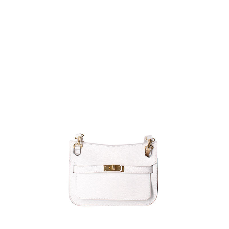 Small clutch bag with clasp closure - 7145.