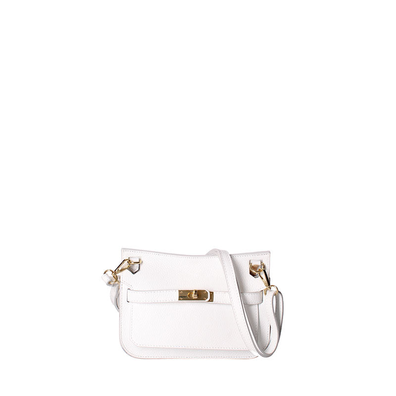 Small clutch bag with clasp closure - 7145.