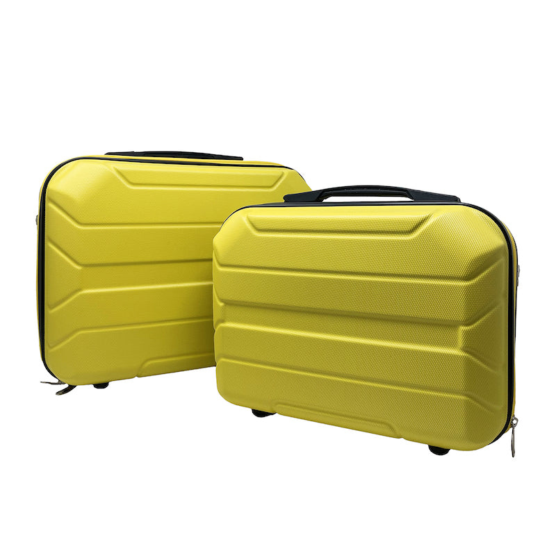 Waterproof Hard ABS Beauty Case Luggage Set - BEATY_01
