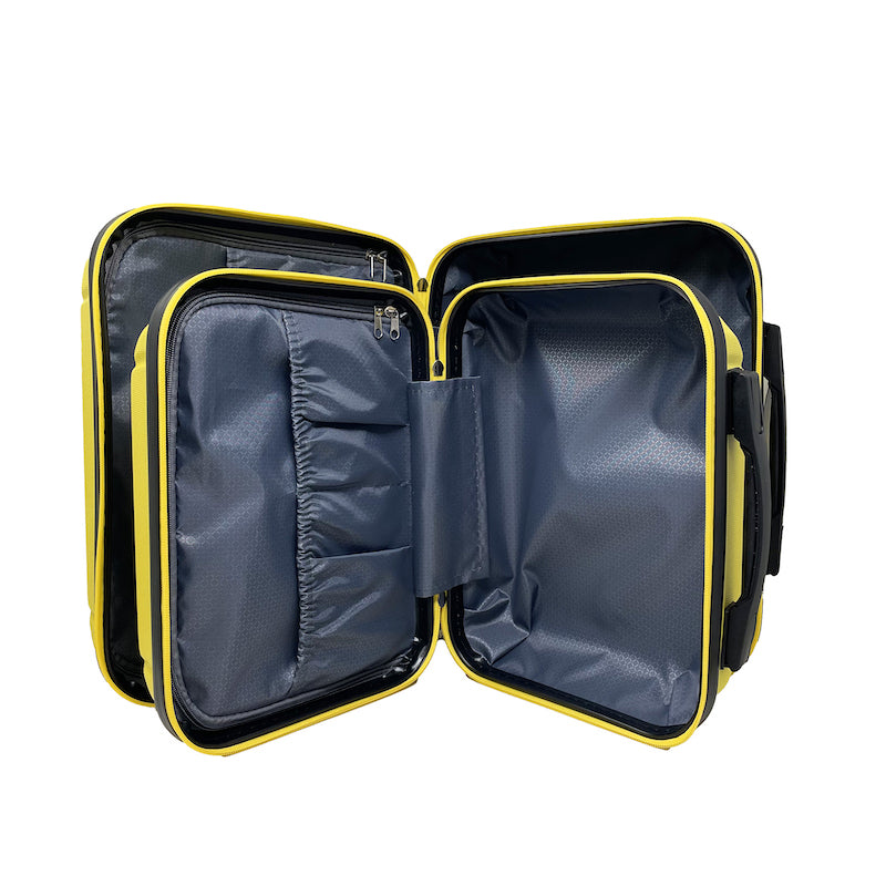 Waterproof Hard ABS Beauty Case Luggage Set - BEATY_01
