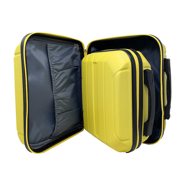 Waterproof Hard ABS Beauty Case Luggage Set - BEATY_01
