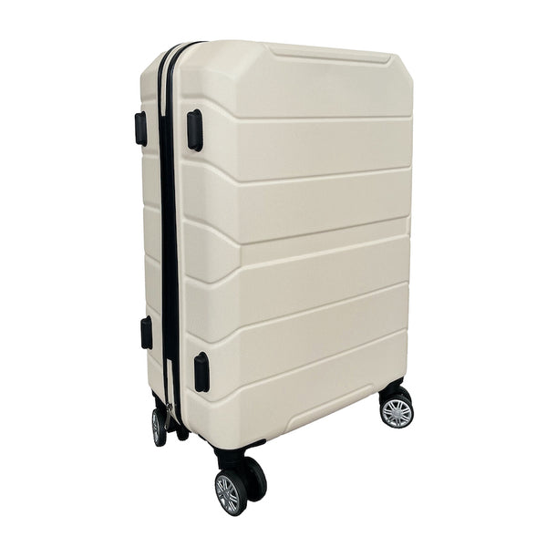 Set of 3 Waterproof Hard ABS Trolley Suitcases - RIGIDO_BASIC_01