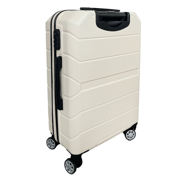 Set of 3 Waterproof Hard ABS Trolley Suitcases - RIGIDO_BASIC_01
