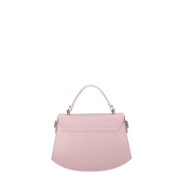 Small women's leather bag with Twist closure - 7202.
