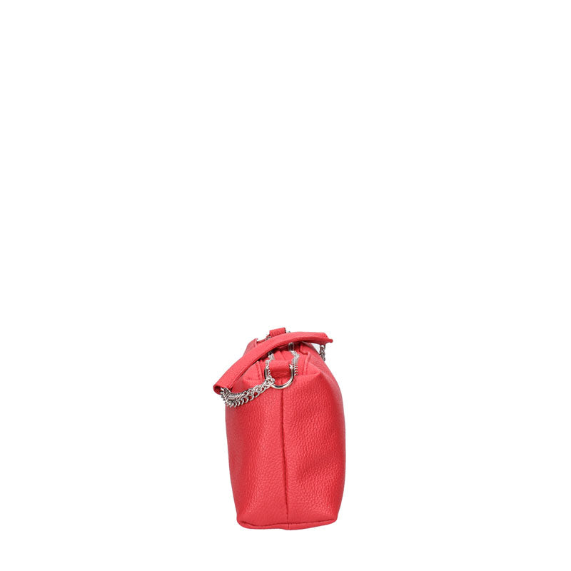 Small clutch bag with chain and double zip - 7141