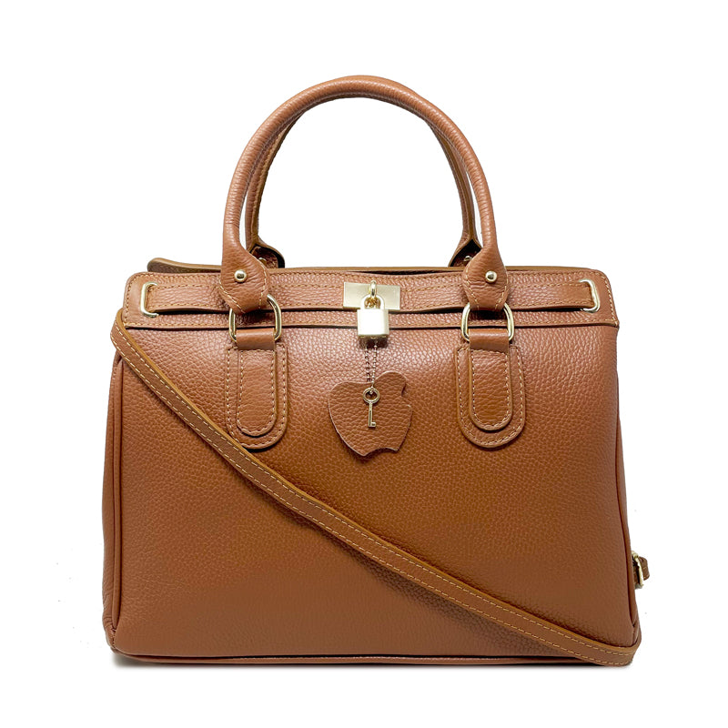 Large Handbag for Women with Leather Pendant – 80048N