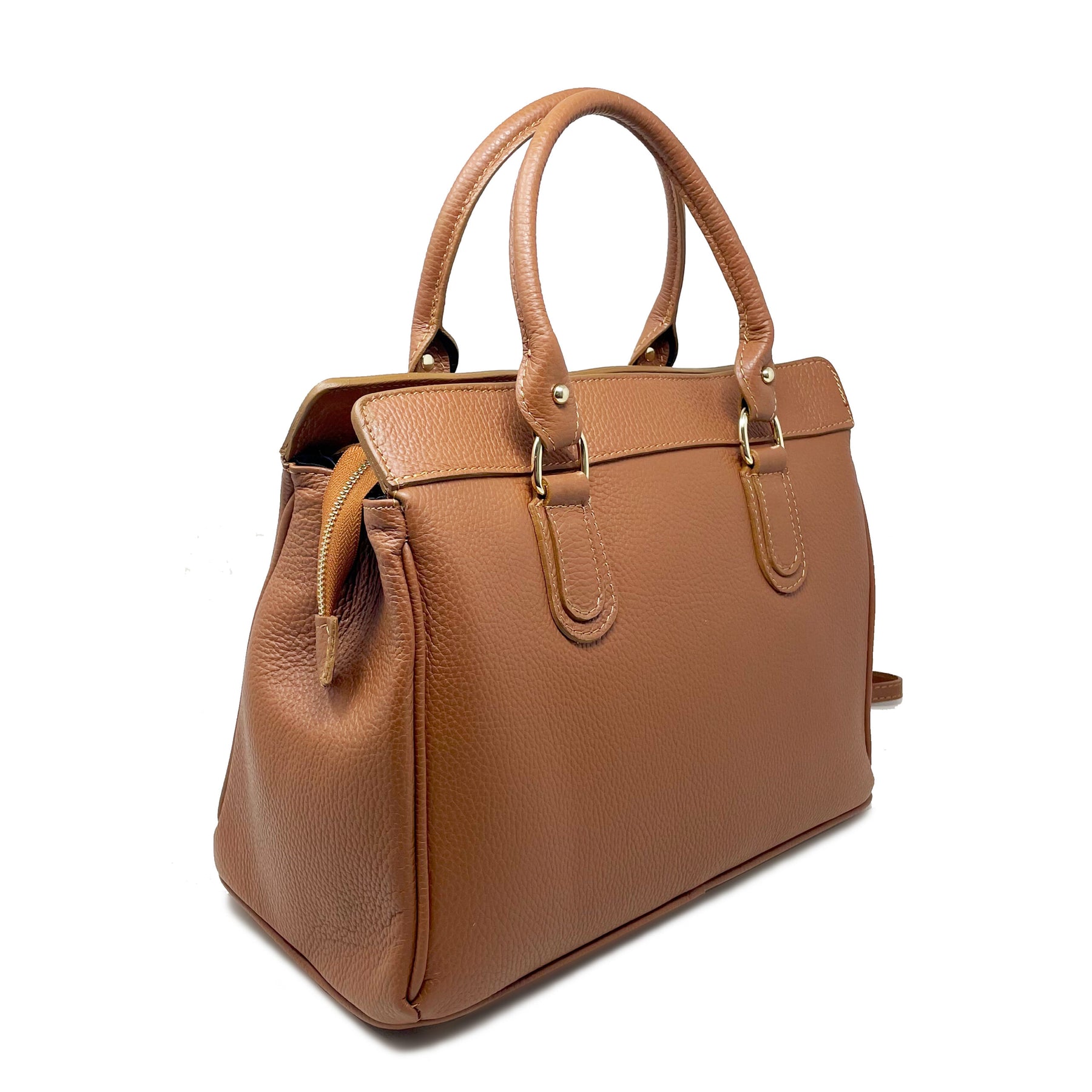 Large Handbag for Women with Leather Pendant – 80048N