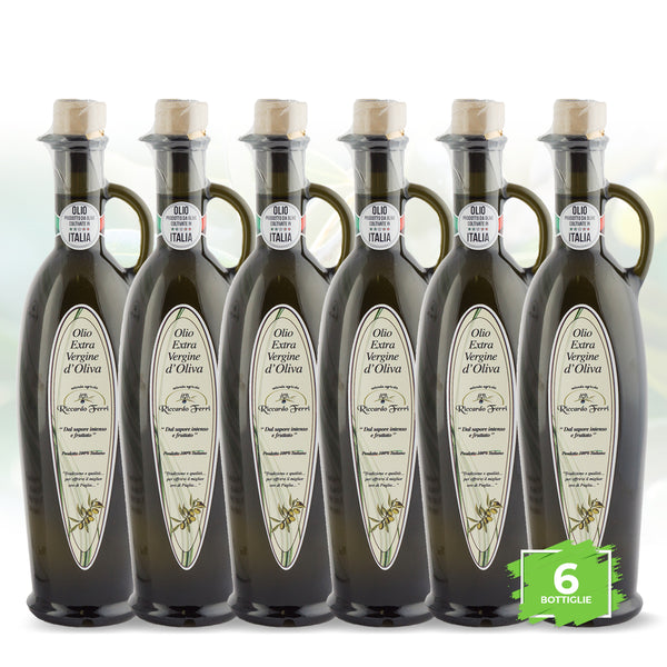 6 bottles of Sevilla 500 ml of 100% Italian extra virgin olive oil