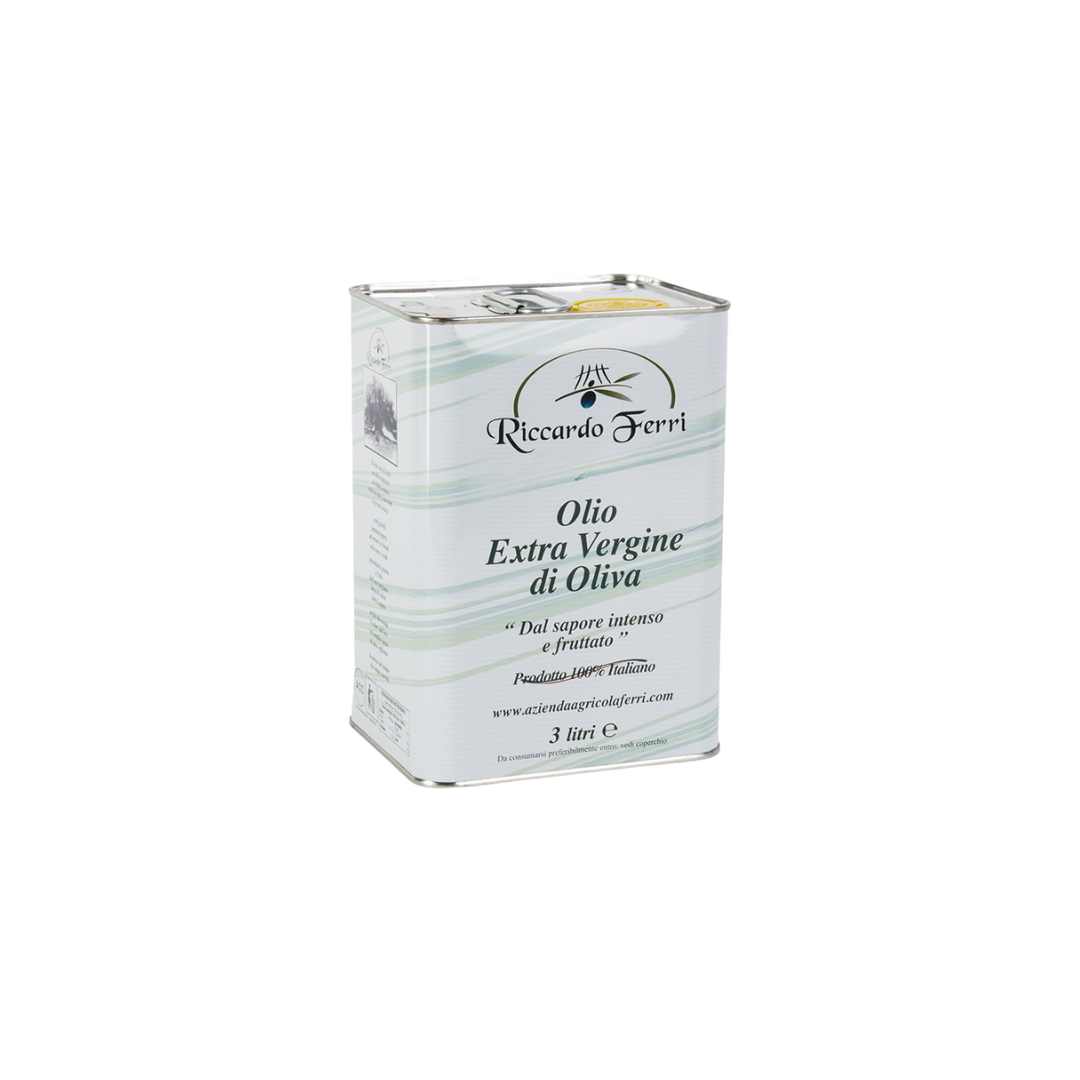 3l Tin extra virgin olive oil 100% Italian