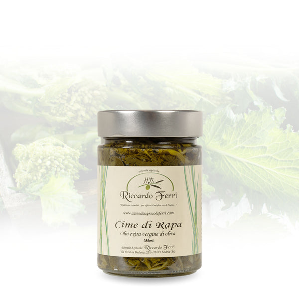 359 gr Broccoli Rabe in extra virgin olive oil