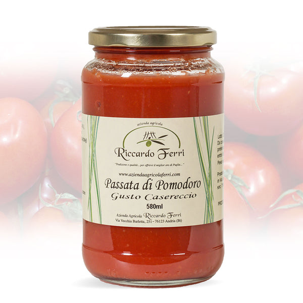 Passata di pomodoro casereccia da 580 Gr