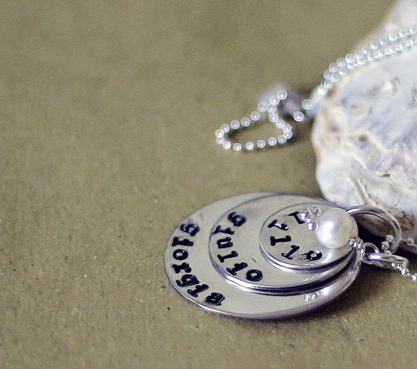 collana personalizzata con nomi
