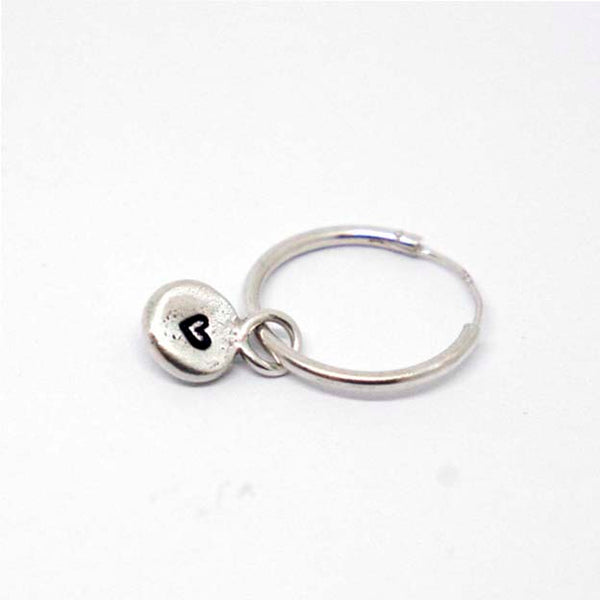 orecchini a cerchio argento