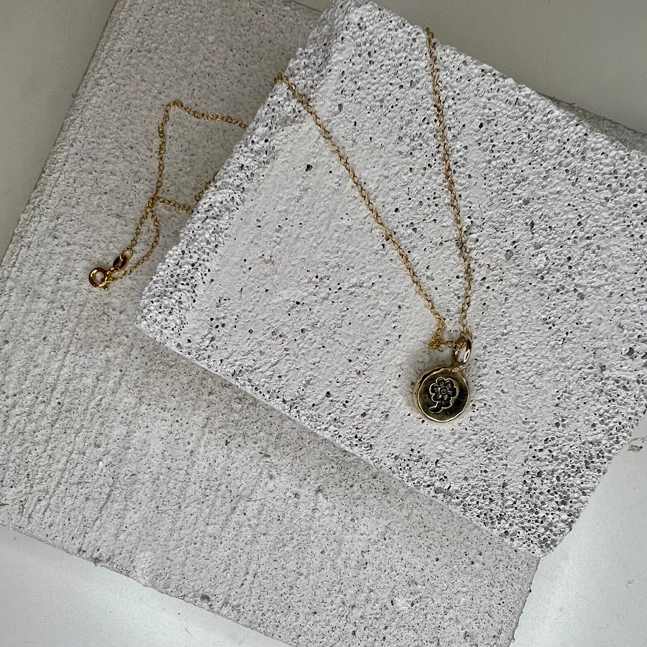 pepita oro collana donna fiore