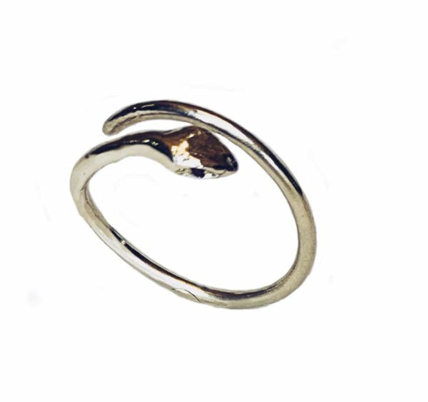 anello serpente oro