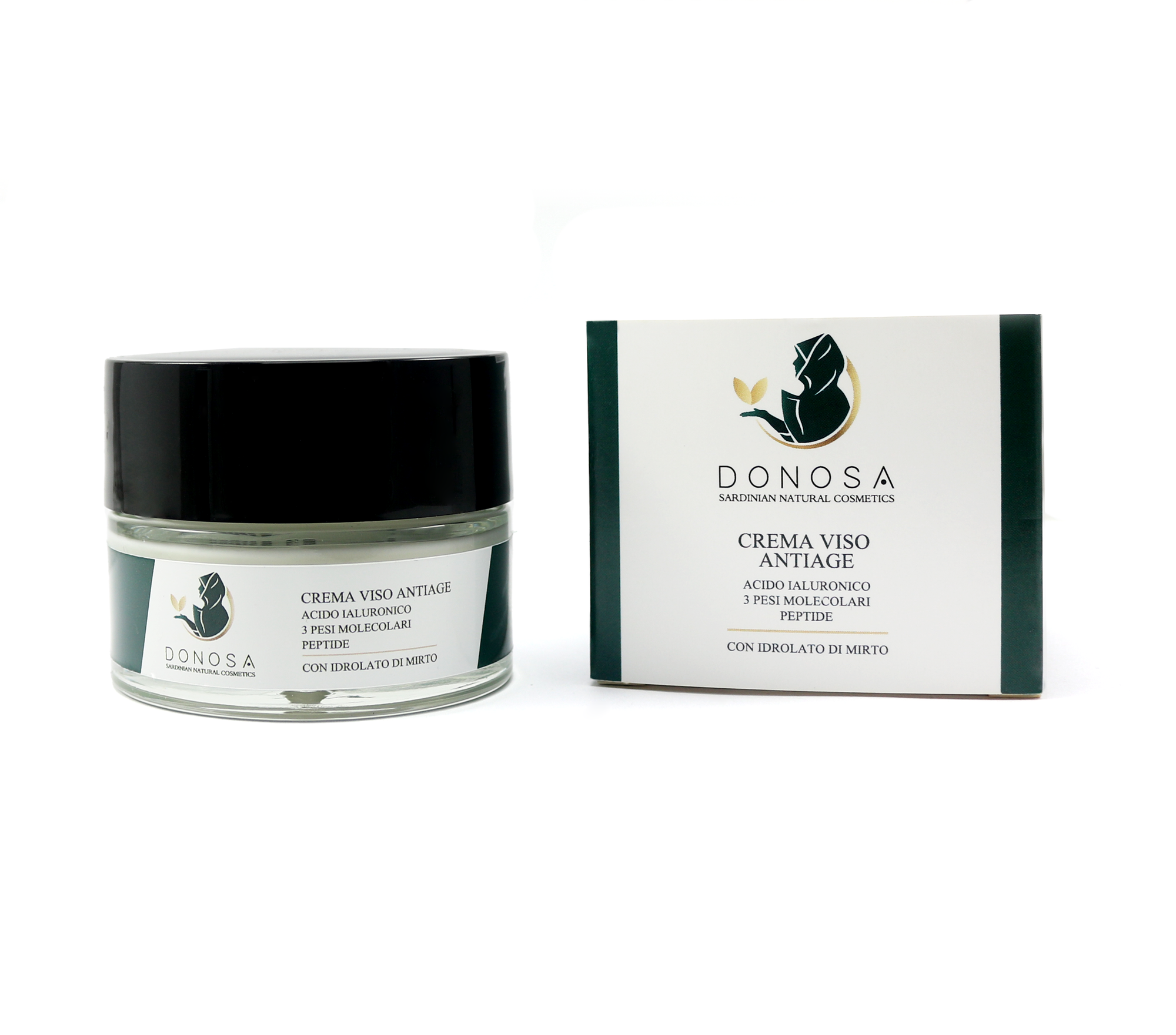 Anti-Aging Face Cream with Sardinian Myrtle Bio + Pouch