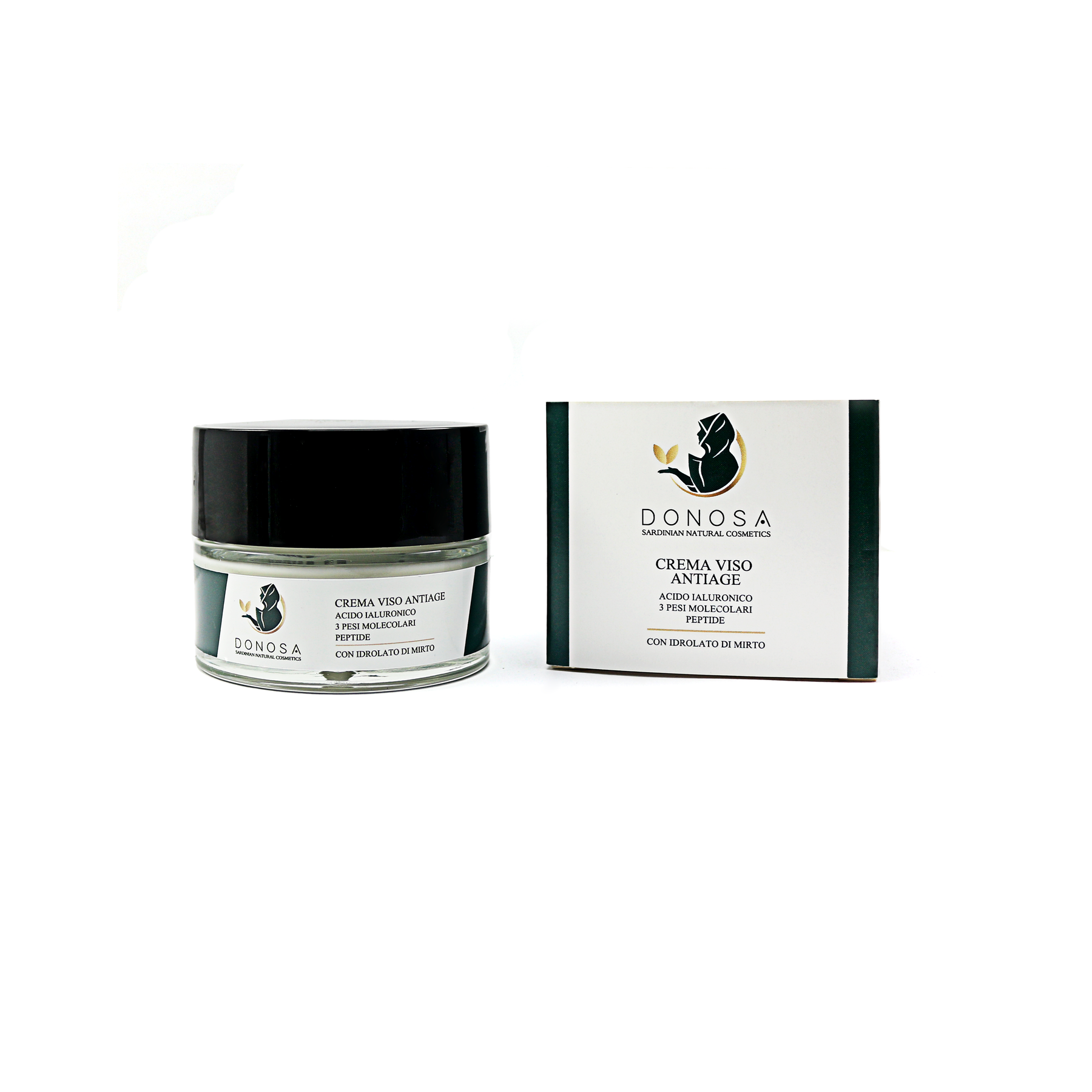 Anti-Aging Face Cream with Sardinian Myrtle Bio + Pouch