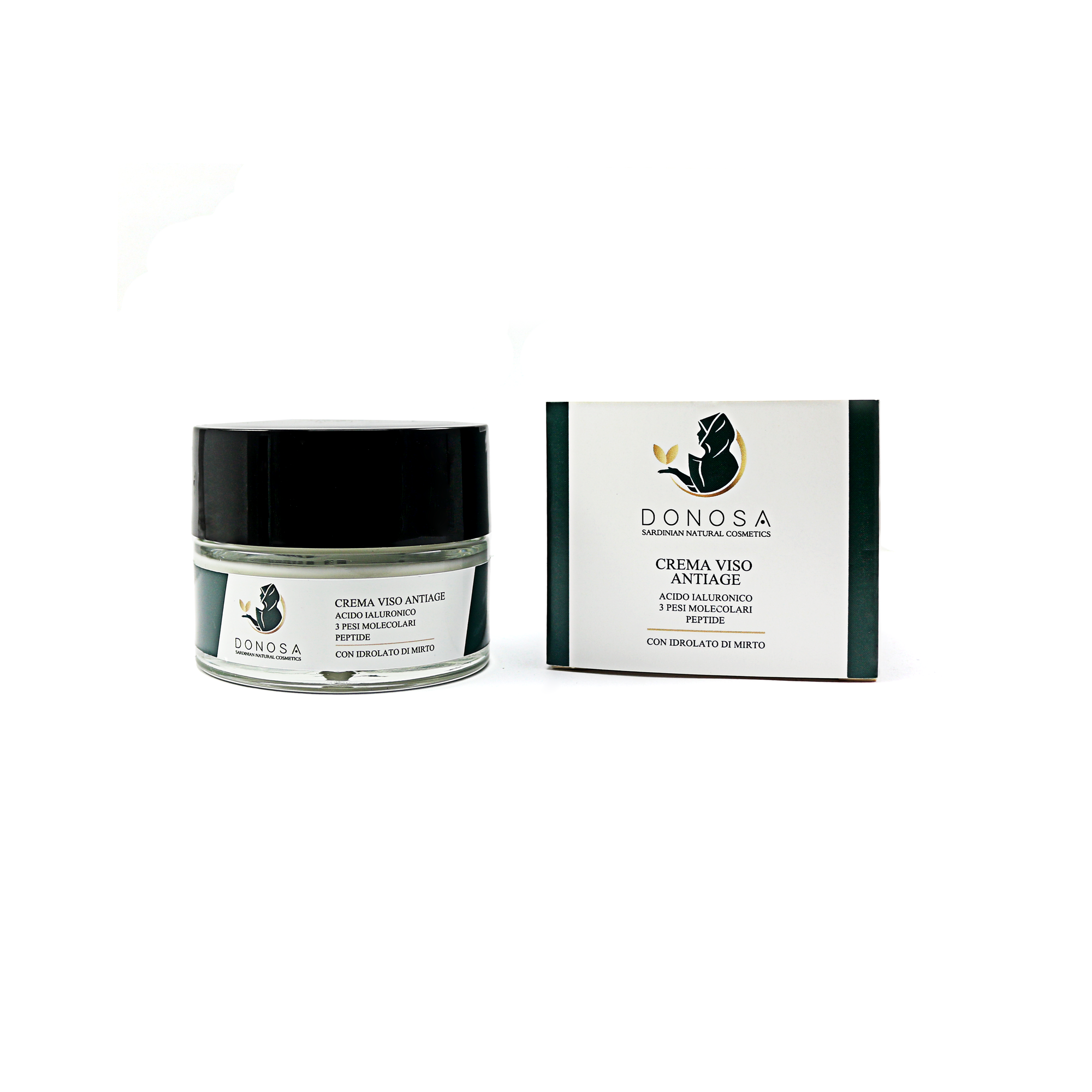 Anti-Aging Face Cream with Sardinian Myrtle Bio + Pouch