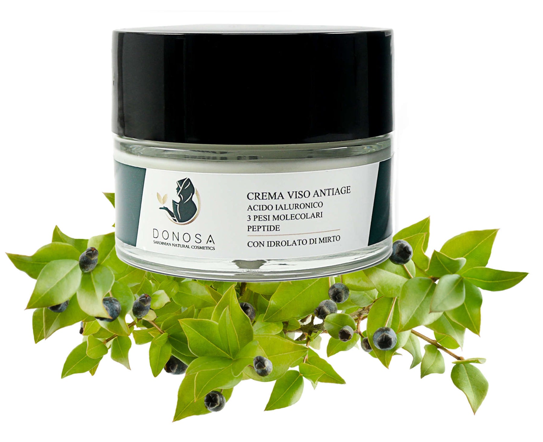 Anti-Aging Face Cream with Sardinian Myrtle Bio + Pouch