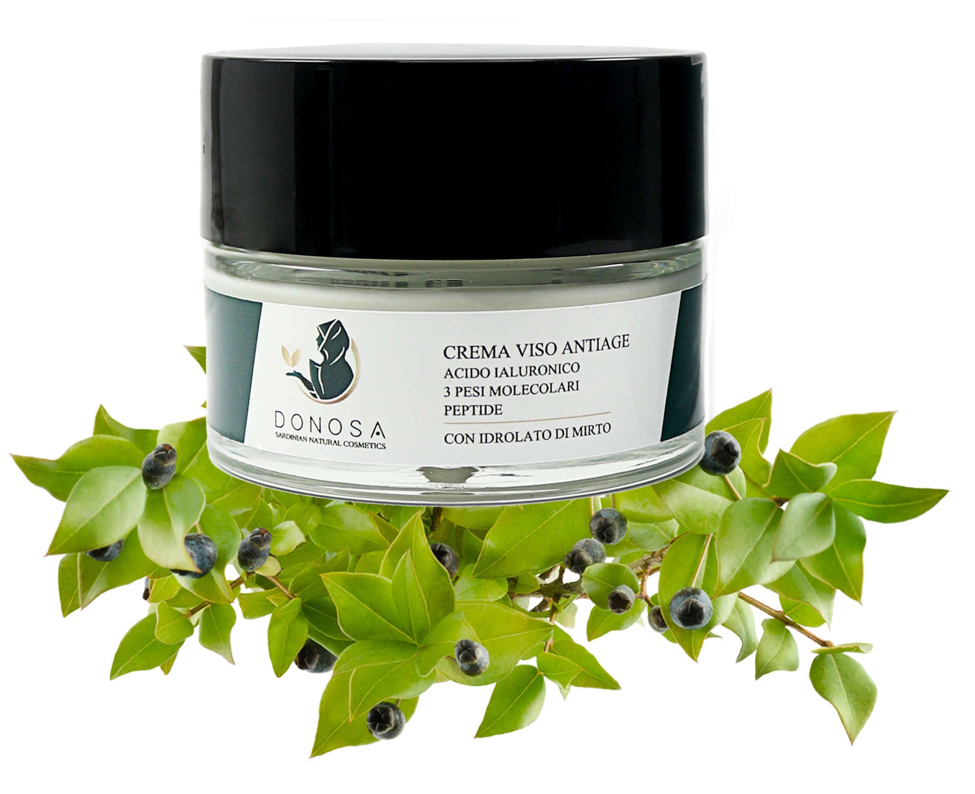 Anti-Aging Face Cream with Sardinian Myrtle Bio + Pouch