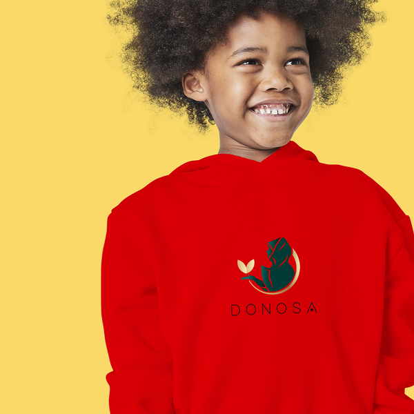 Green Logo Hoodie for Kids