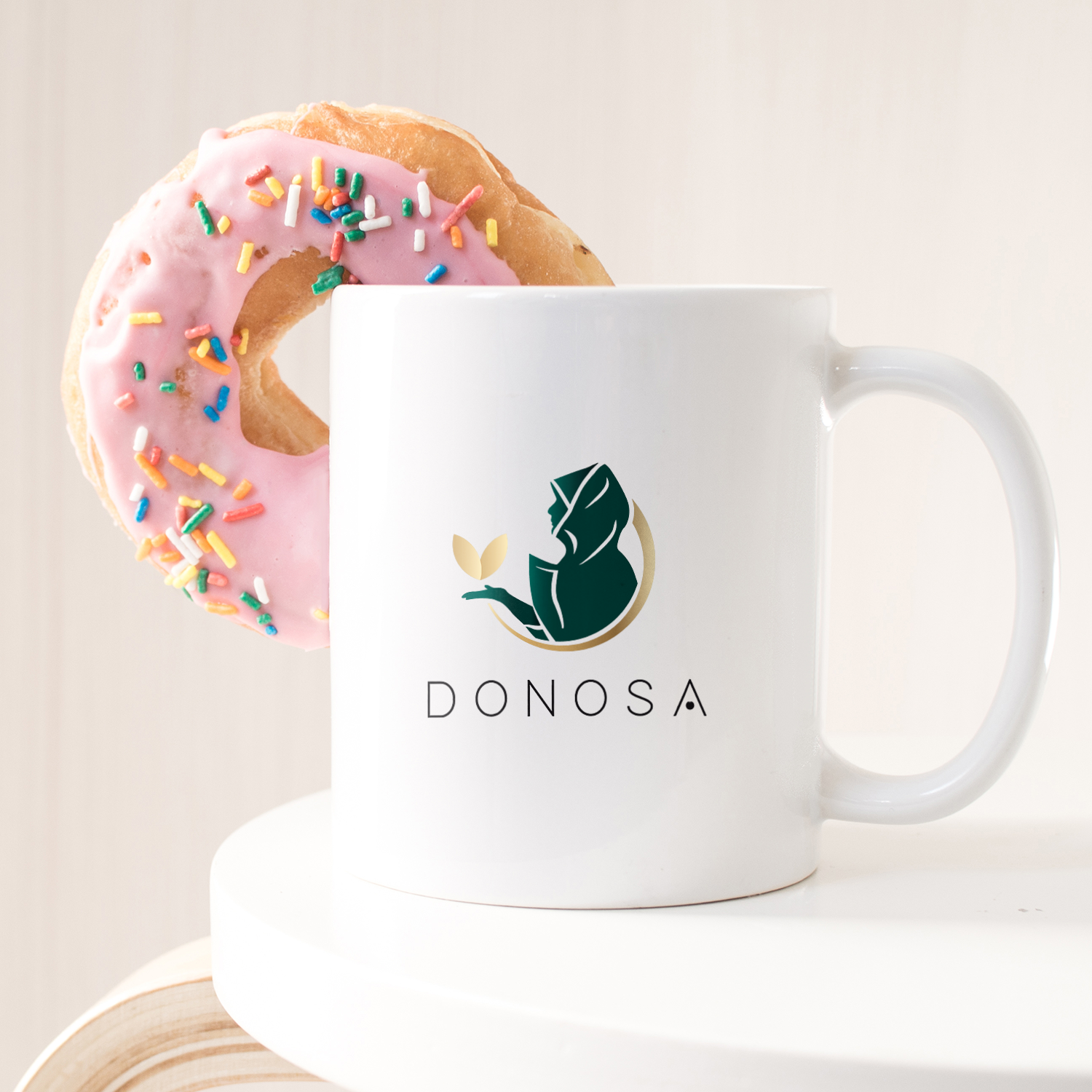 Green Logo Mug