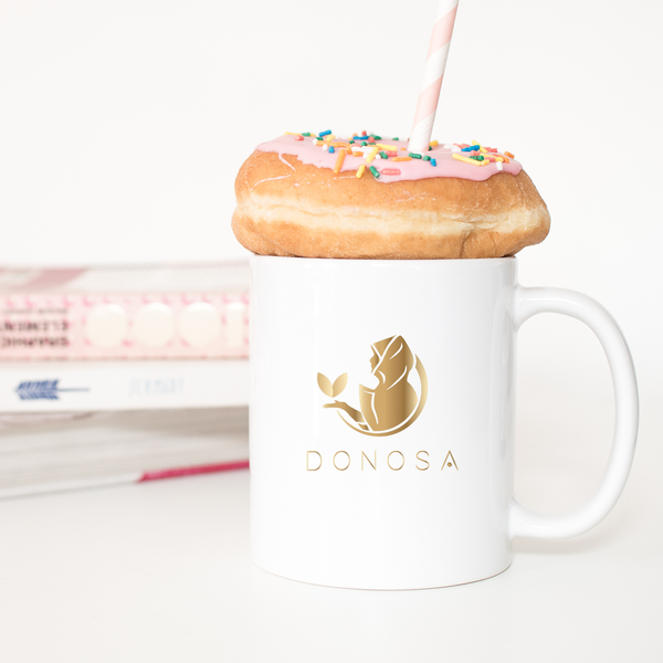 Gold Logo Mug