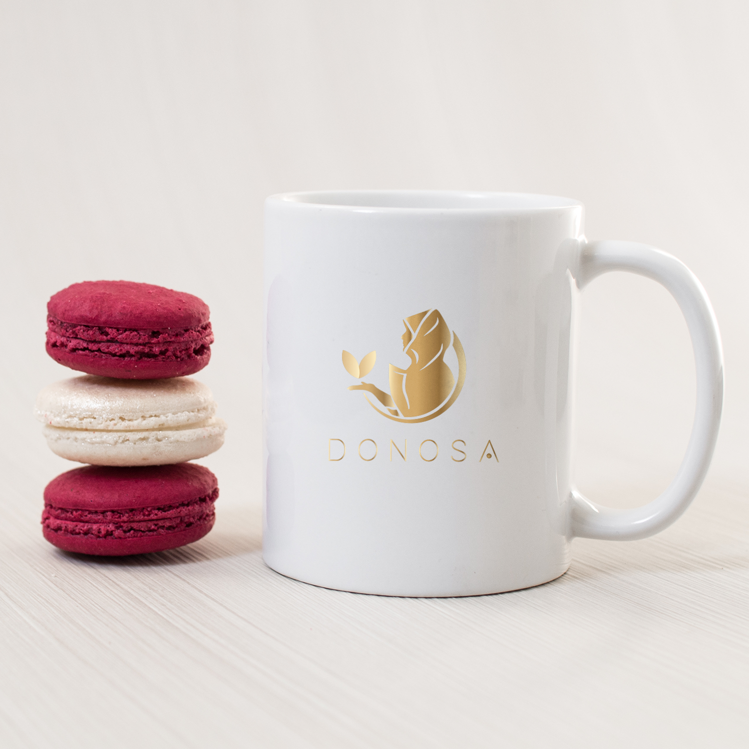 Gold Logo Mug