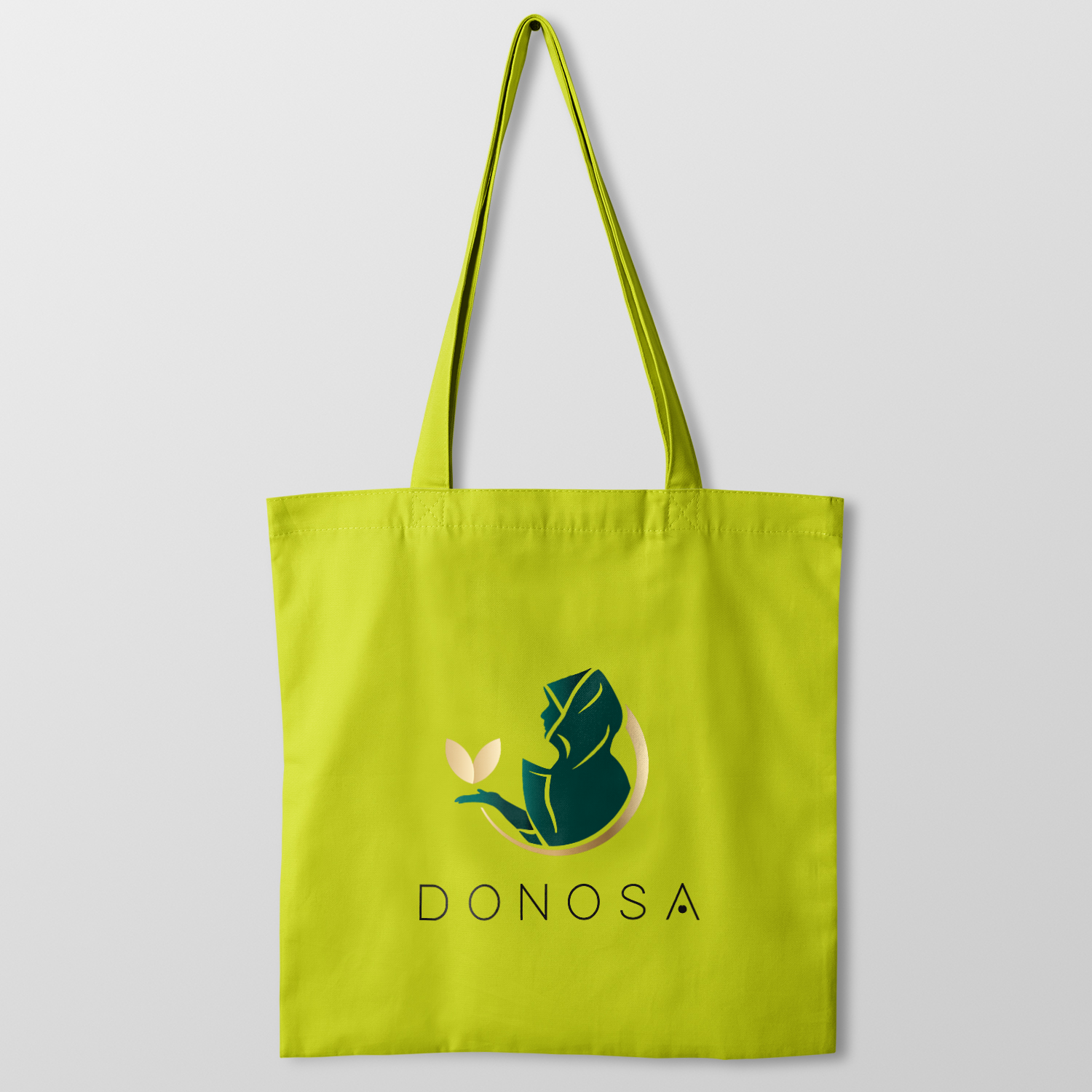 Green Logo Bag