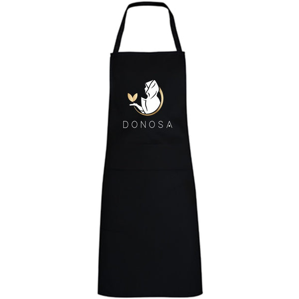 Grembiule Unisex Logo Bianco /Oro