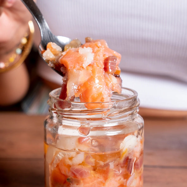 Large Smoked Fish Salad