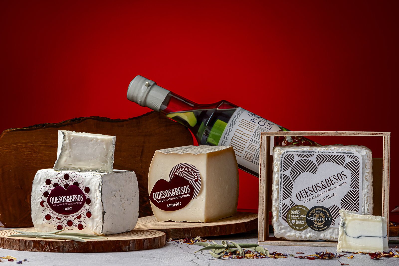 Pack "Cheeses and Kisses First Day of Harvest"