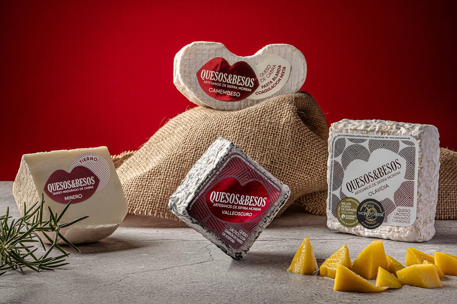 Experiencia 4 Quesos y Besos galardonados en los World Cheese Awards