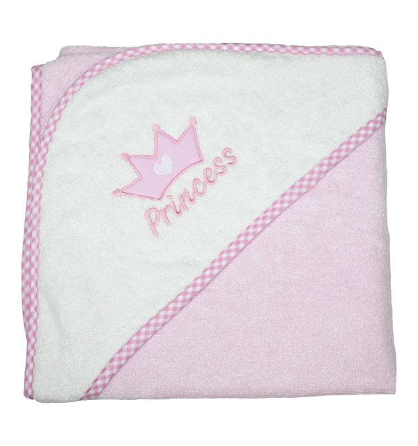 Bamboo Towel 90x90cm - Embroidered - Princess