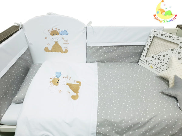 Premium set posteljine 60x120cm - 2-dijelni - Volim mamu i tatu