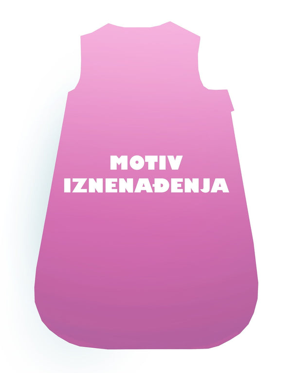 Klasična vreća za spavanje s punilom - MOTIV IZNENAĐENJA - ZA DJEVOJČICE