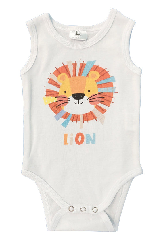 Sleeveless Bodysuit - Lion