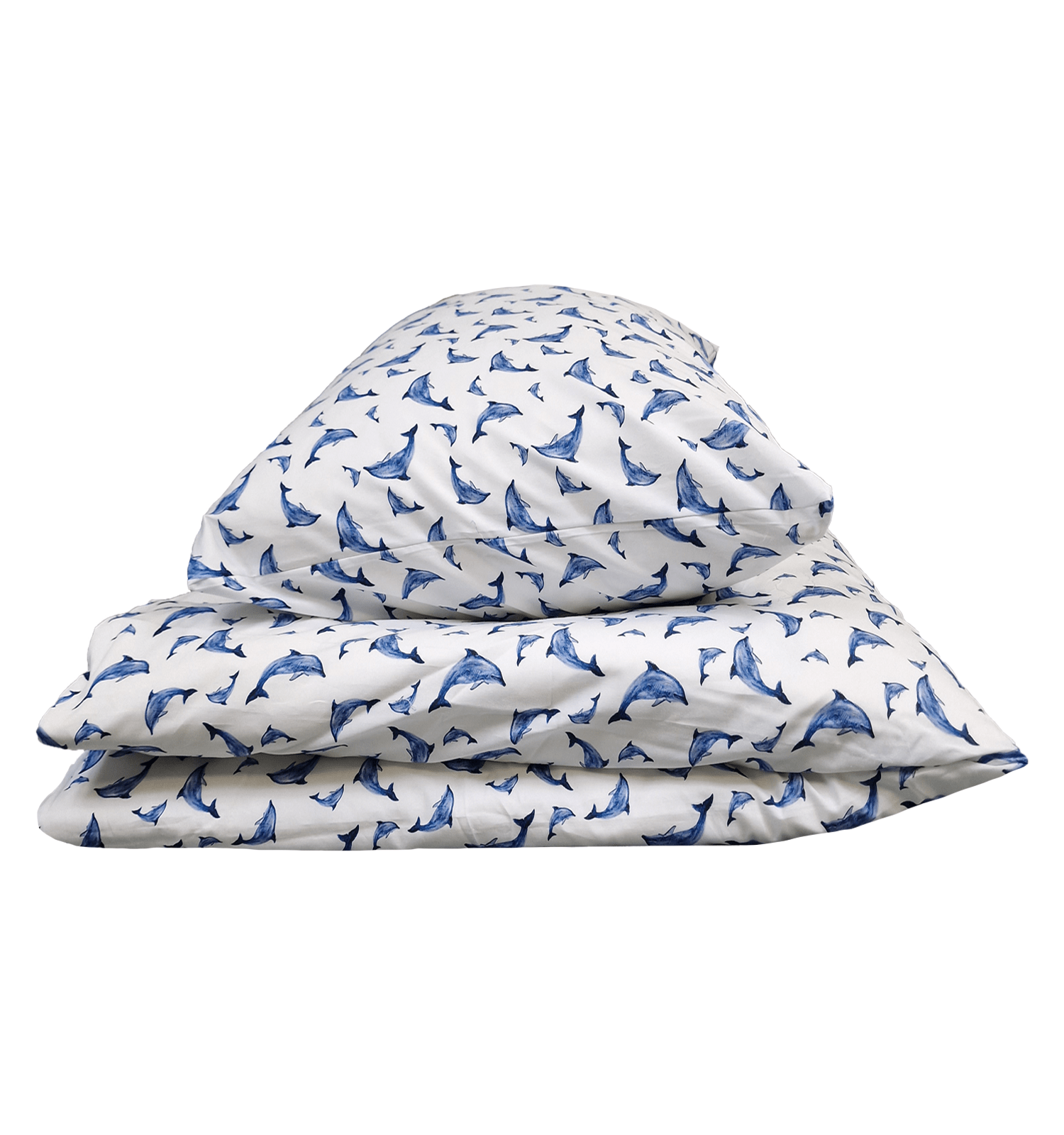 Bedding Set 140x200cm - Dolphins