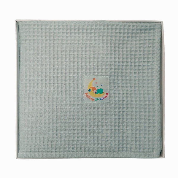 Waffle Blanket - Ash Green