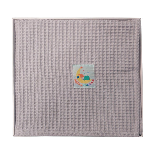Waffle Blanket - Gray