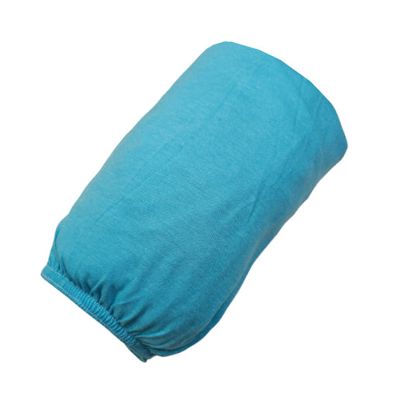 Fitted Sheet 120x60cm - Azure Blue
