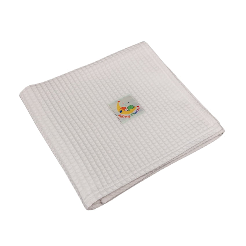 Waffle Blanket - White
