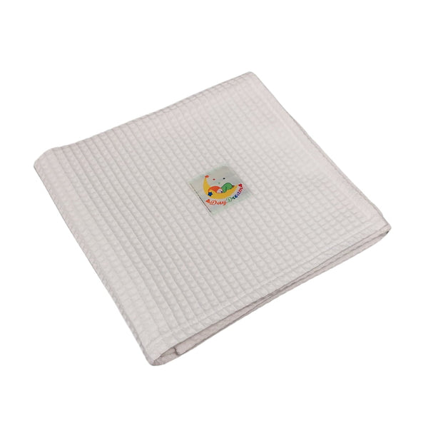 Waffle Blanket - White