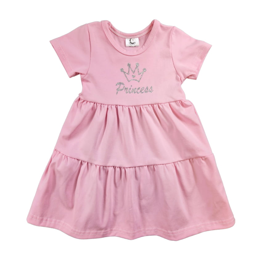 Girls' Short Sleeve Dress - Princess